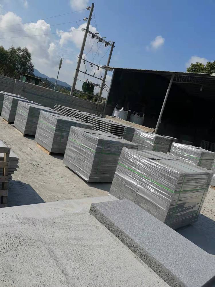 五颜六色仿花岗岩透水砖 市政园林道路的环保景观铺装新选择